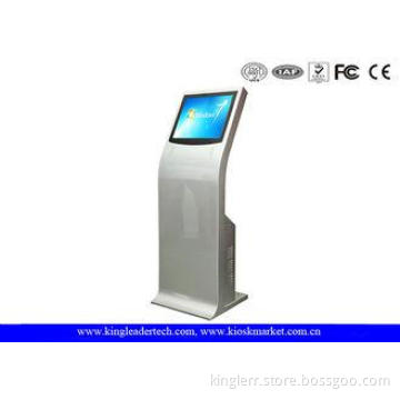Standalone Interactive Touch Screen Kiosks With Curved Desi